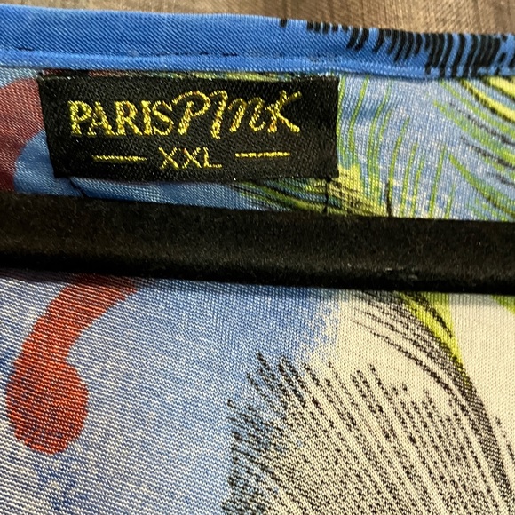 Colorful Abstract Maxi Dress - Picture 2 of 4